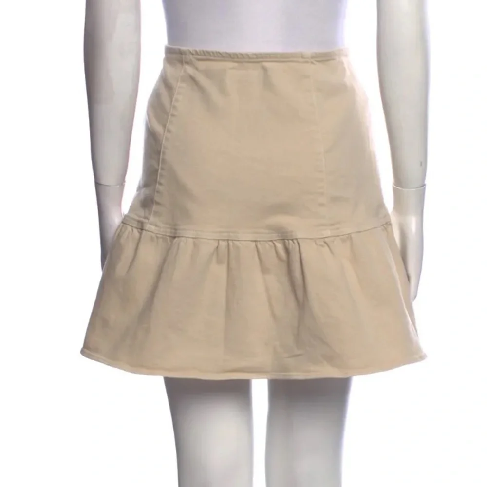 MOTHER Ruffle Embellishment Mini Skirt - Picture 3 of 9